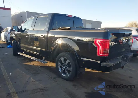 2016 Ford F-150 Lariat z USA, uszkodzony, nr VIN 1FTEW1EGXGFC51048